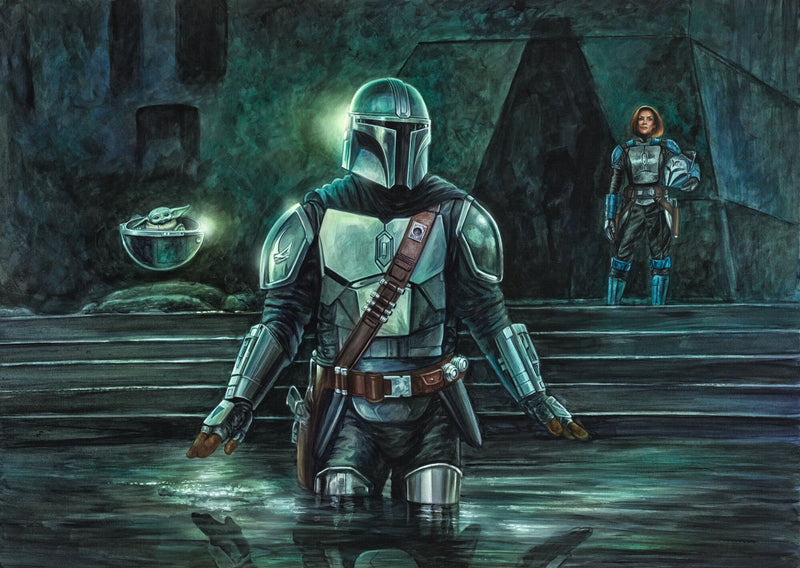 The Mandalorian™ - This is the Way by Thomas Kinkade Studios